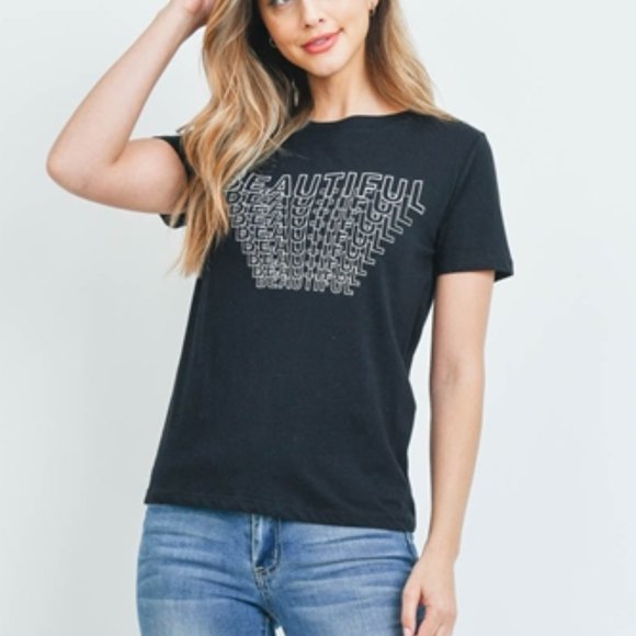 BLACK "BEAUTIFUL" PRINT - Picture 3 of 8